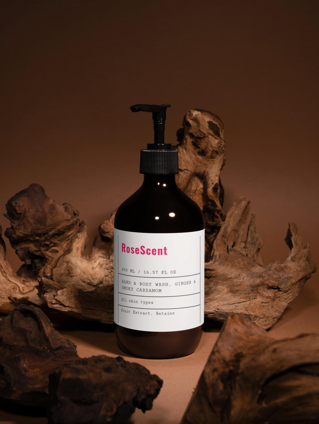 Hand & Body Wash, Ginger & Smoky Cardamom