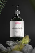 Hand & Body Wash, Peppermint & Dark Cedar