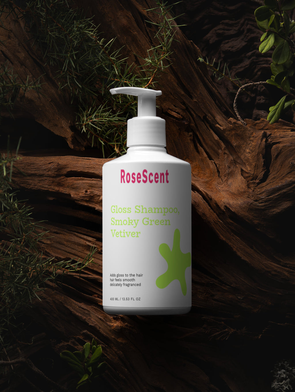 Gloss Shampoo, Smoky Green Vetiver