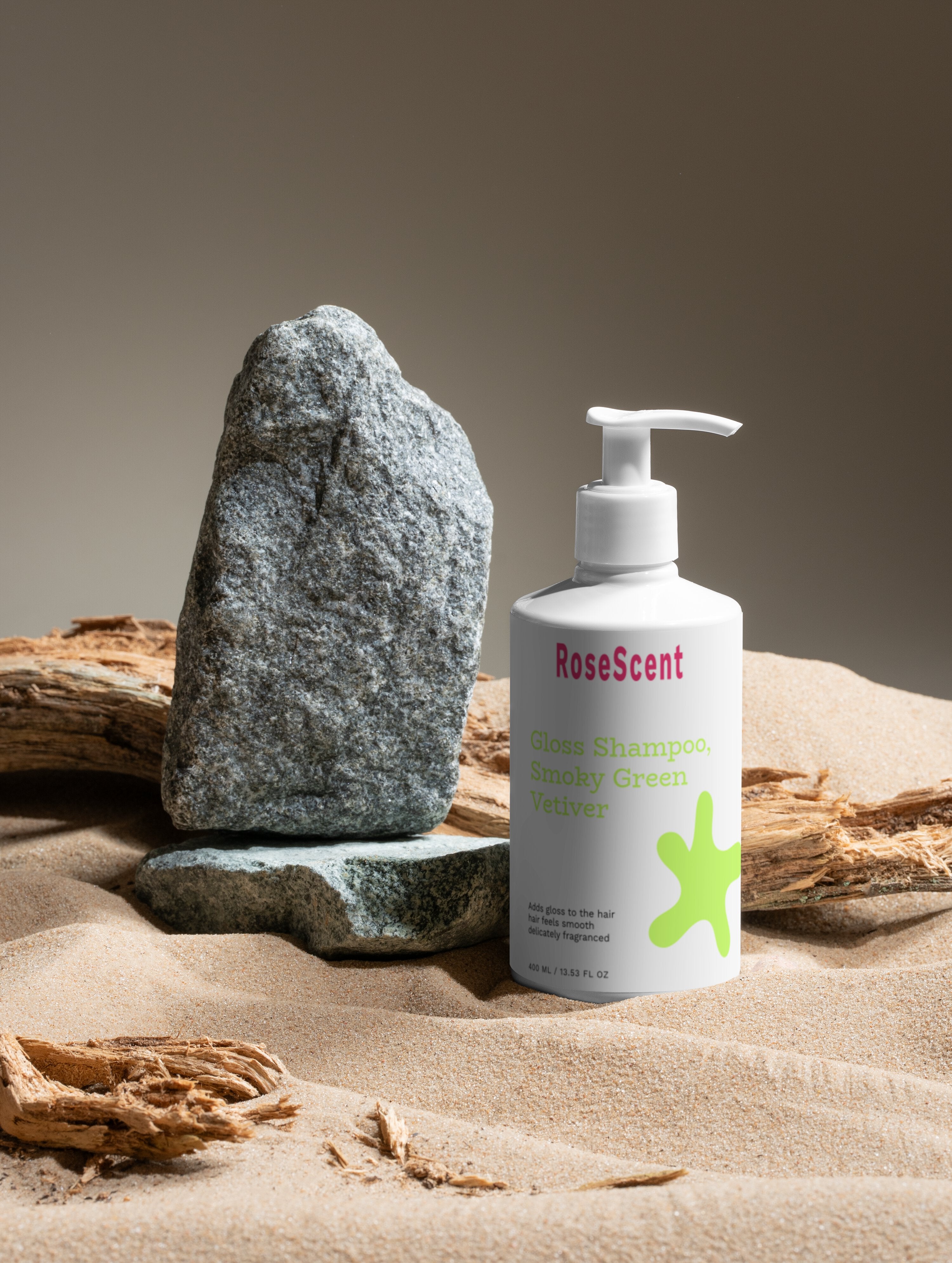 Gloss Shampoo, Smoky Green Vetiver